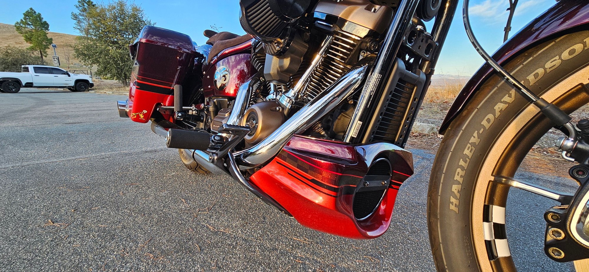 Made the belly air dam by making a mold off of the fairing and flipping it upside down.