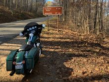 This is going south toward Mt. Mitchell