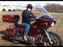 My XS 1100 Yamaha, the motorcycle we were on Circa 1979…  Notice the motorcycle boots… Those are the same ones I am wearing my avatar… Just 40+ years later
