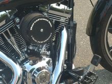 Ran this 124 about forty miles at 80 mph in 75 degree ambient and the fans never came on.  Previously at 95 degree ambient with the hd cooler my oil was 220 in 20 miles.  I ll see tomorrow what happens in 100 degree whether tomorrow.