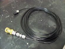 then we can air up a flat after plugging it should anyone catch a nail or something when on the road ...connect straight to pump and reach 10-12 feet ...