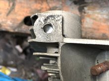 Broken motor mount lug