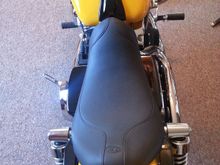 This seat really opens the bike up.  Shows it's bones off real good!