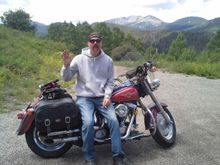 Somewhere near Avon Colorado, not real sure. Some peckerwood took the picture.