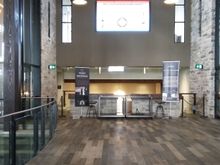 The front foyer inside the Dark Horse Winery. They conduct tours and host weddings at this facility. A must see if you are in the area!
