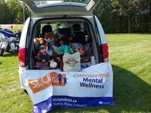 The toy loaded van for St. Clair Child and Youth.