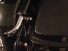 This is the docking set up that was on the bike when I bought it looks like the one you showed me