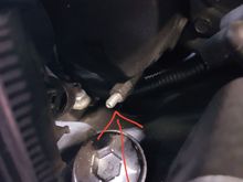 Zoomed in, just under the battery