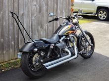 I love the stance and profile it gives my Wide Glide.