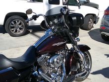 Slapped on 12inch bars....way better!!!