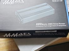 New amp to power them.