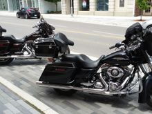 Parked on the Main Street in downtown St. Thomas, Ontario.