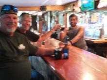 Day 3 - The Lure Restaurant is in Rumford Maine. Ned (the owner) happened to be at the restaurant when we stopped by. He invited us in for a nice cold beer even though he was closed. A true gentlemen!
