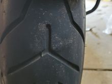 20k on stock front tire
