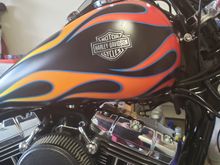 The temp on my 2015 Dyna wide glide on a 90 degree day would be 270 to 280 with no tank lift.
So, I installed this 2 1/2" tank lift and took it out for a try.
When i got back from a 45 min ride. The temp was reading 270 degrees. That was from the constant temp read from my Vance and Hines FP3. 
Intake air temp was reading 145 deg with The Arlen Ness Big Sucker air cleaner.