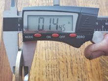 FSM says this alternator rotor spacer should measure 0.055" but the one in place is 0.145"