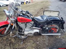 This is the post theft accident scene.