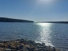 I crossed over the Illinois River, west bound, in Lacon Illinois, then headed back north.