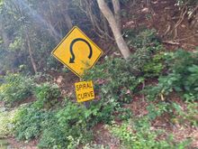 Heading downhill on 226 from Little Switzerland to I-40 to Asheville