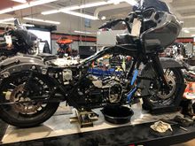 Yeah, my 117 was noisy, too.  Here’s a pic of the noise at 3,100 miles.

No, it’s not always ‘normal’.

It’s quieter after the rebuild but still noisier than I think it should be, but I decided to just ride the damn thing.