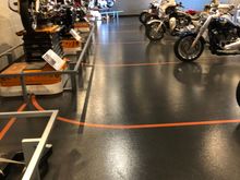 Display area at York , Pa plant