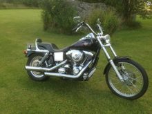 Picture of Wide glide with Superglide rear fender.
Posted for no reason other than to wake up this old thread.