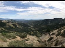 .... at the top of Douglas Pass looking south ....