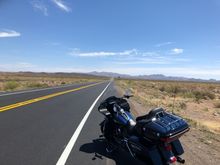 Hwy 191 north, just outside of Safford.  There wouldn’t be any straightaways like this after Morenci.