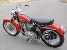 This is a stock 68 sportster, no reflectors, no turn signals.  I think HD started turn signals in 69 or 70 and i said what next?  I'm glad i got my 68 before they started adding all this extra stuff.  I really thought turn signals screwed up the look of the bike.  All in eye of the beholder.