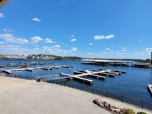 Another view of the marina from the restaurant deck.
