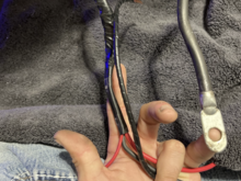 If I have the large battery ground connected to the bike where does this small ground go ? 