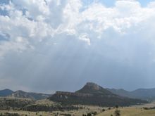 Rain on Chief Joseph