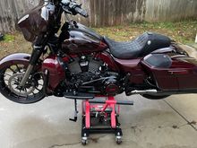 Got her all “purdied” up and ready for the beach, fresh oil change and NEW longer HD oil filter! LoL 