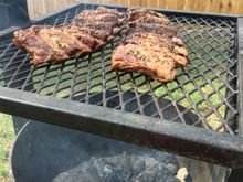 Little heat and some beef “sop” before a little bit of Texas Crutch