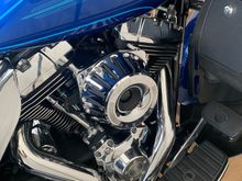 Rinehart racing inverted air cleaner. To match pipes. 