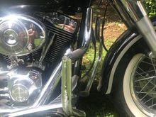 twisted crash bar