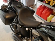 Saddlebags with the locking system