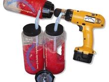 Drill Blender: If your tailgater on your list already has a cordless drill, then the Drill Blender is a great way to make blender drinks in the parking lot. No need to buy an expensive generator and lug your kitchen blender to the stadium. This unique tailgating gadget allows you to use the power of your cordless drill to make margaritas, pina coladas or daiquiris right there in the parking lot. And anytime you can combine power tools to make an alcoholic beverage, all the better.