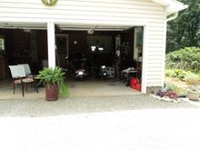 The girls in their shed