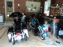 The girls in their shed