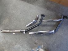 stock exhaust before re-coating