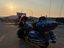 Sunrise… And the Canadian Rocky Mountains…
