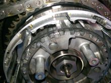 The thin damping spacer.