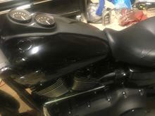 Then I installed the seat cause I forgot I still had to connect the o2 sensors.