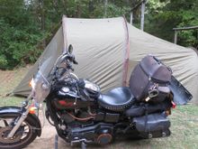 Mona high and dry before the storm