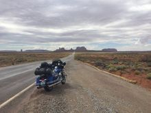 Heading south towards Monument Valley...