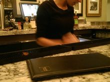 Bartender at the hotel