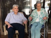 Ted & Maxine Moris together for eternity