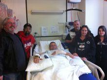 Just a few of the club members and solid friends who surrouded me during the darkest days
