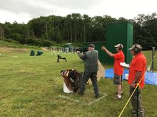 AR 15 with red dot site,targets up to 100yrds